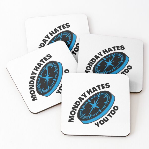 Item preview, monday hates you too designed and sold by ROBOUE.