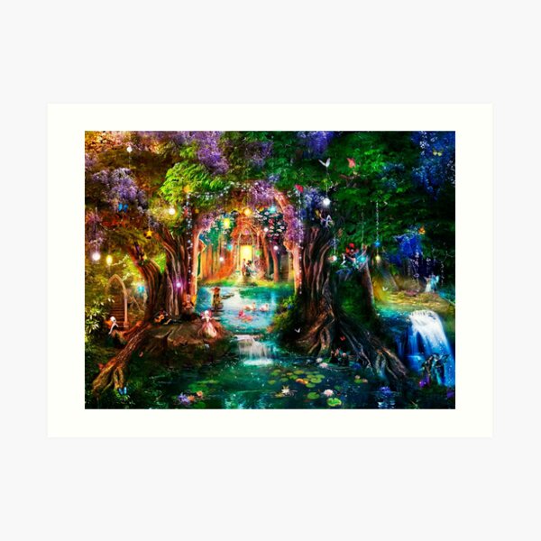 The Butterfly Ball Art Print