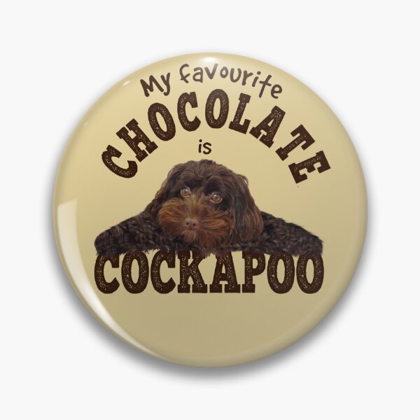 Item preview, COCKAPOO, chocolate brown cockapoo designed and sold by Danicus666.