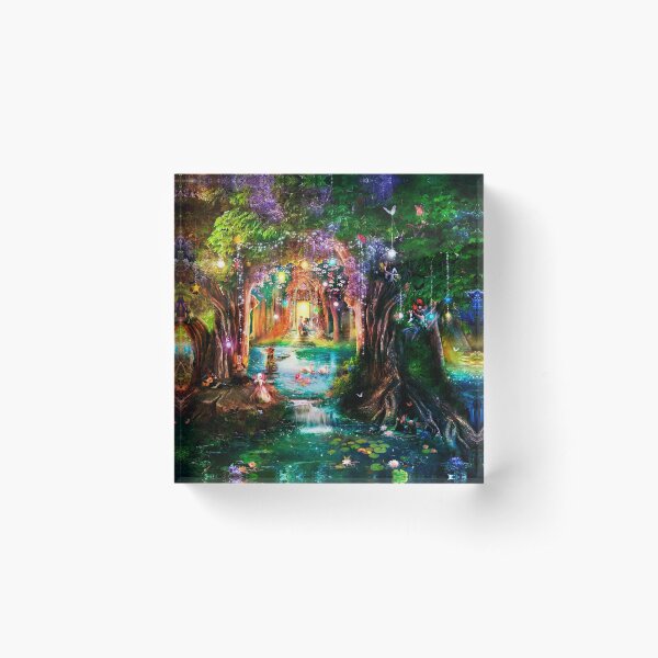 The Butterfly Ball Acrylic Block
