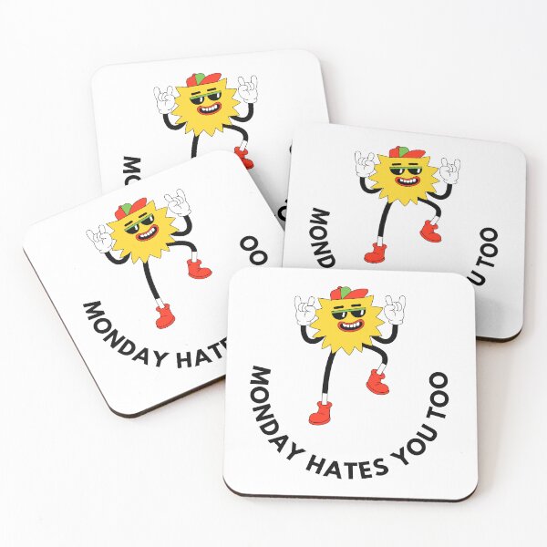 Item preview, monday hates you too designed and sold by ROBOUE.