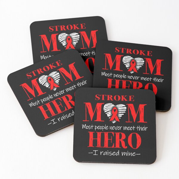Item preview, Proud Stroke Mom HERO I Raised Mine designed and sold by Mnrshirley.