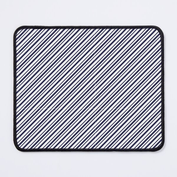 Item preview, Diagonal Blue Lines Pattern, Blue Diagonal Stripes designed and sold by antevasinart.