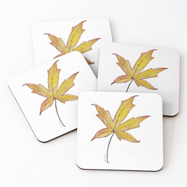 Item preview,  Illustration Liquidambar tree leaf in watercolor designed and sold by Malu-Iriarte.