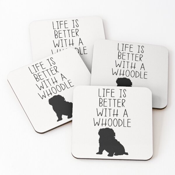 Item preview, Life Is Better With A Whoodle designed and sold by kindxinn.