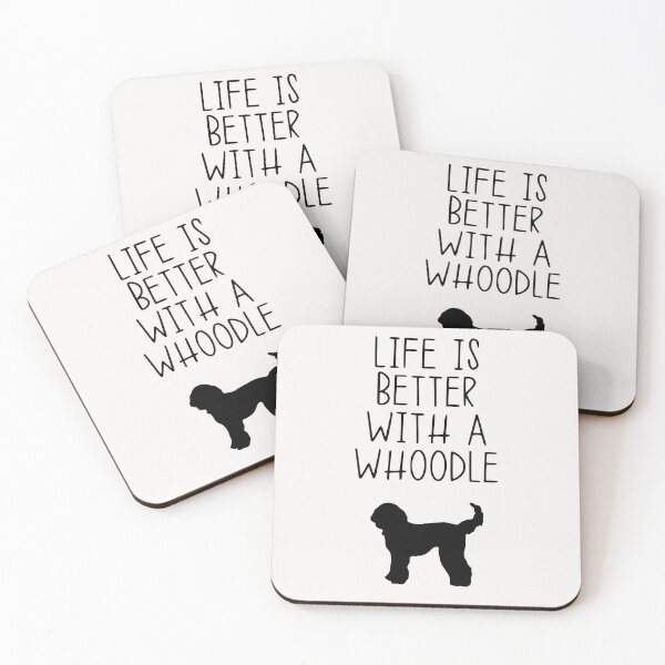 Item preview, Life Is Better With A Whoodle designed and sold by kindxinn.