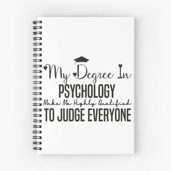 Item preview, my degree in psychology make me highly qualified to judge everyon designed and sold by Mer Yem.