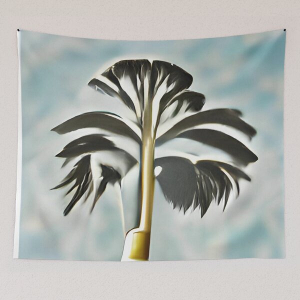 Item preview, royal palm mid-century colorful original art designed and sold by Surrealarts727.