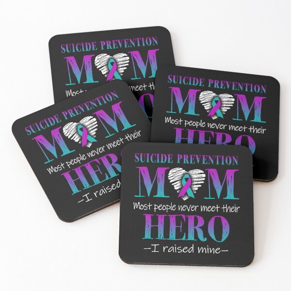 Item preview, Proud Suicide Prevention Mom HERO I Raised Mine designed and sold by Mnrshirley.