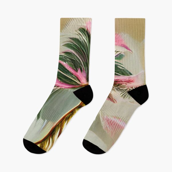 Artikelvorschau, royal palm mid-century colorful original art entworfen und verkauft von Surrealarts727.