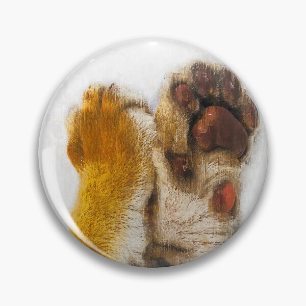 Item preview, Little Tiger Cub Paw Oil Paint Portrait, Cute Little Tiger Cub Paw Oil Paint Art, Adorable Little Tiger Cub Paw Oil Paint, Little Tiger Cub Paw Oil Paint designed and sold by Trendymotion.