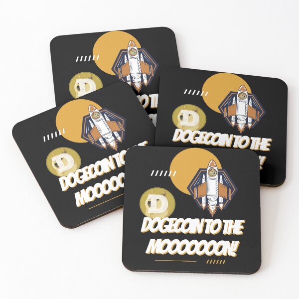 Item preview, Dogecoin to the Moon Doge 1 Mission  designed and sold by NFTDesignsBLV.