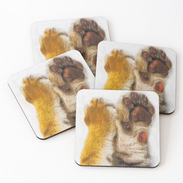 Item preview, Little Tiger Cub Paw Oil Paint Portrait, Cute Little Tiger Cub Paw Oil Paint Art, Adorable Little Tiger Cub Paw Oil Paint, Little Tiger Cub Paw Oil Paint designed and sold by Trendymotion.