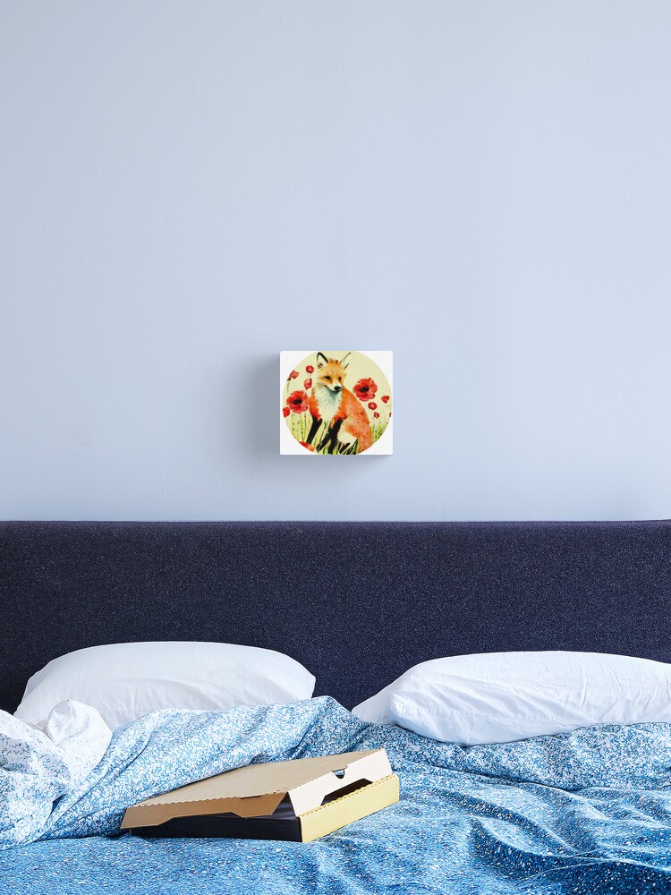 Poppyfield fox large canvas Poppyfield fox large canvas