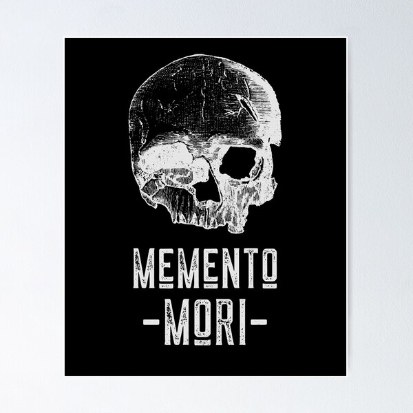 Artikel-Vorschau von Memento Mori: Gebrochener Skelettschädel, designt und verkauft von SimpleDark.