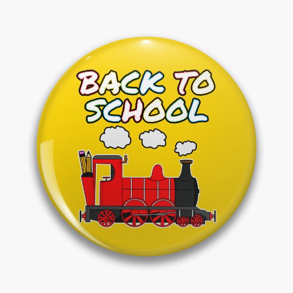Item preview, Back To School Steam Train (Red) designed and sold by doodlerob.