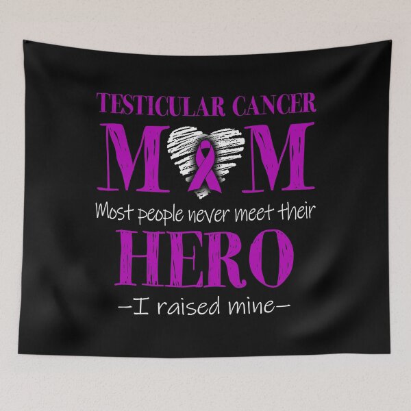 Item preview, Proud Testicular Cancer Mom HERO I Raised Mine designed and sold by Mnrshirley.