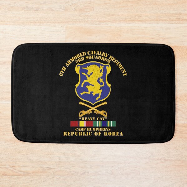 Item preview, Army - 3rd Sqdrn 6th ACR w Cav Br Camp Humphreys w KR SVC designed and sold by Military Insignia Products.