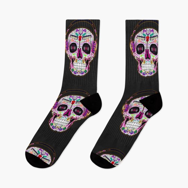 Item preview, Music CyberPunk Sugar Skull Candy designed and sold by YesshArt27.