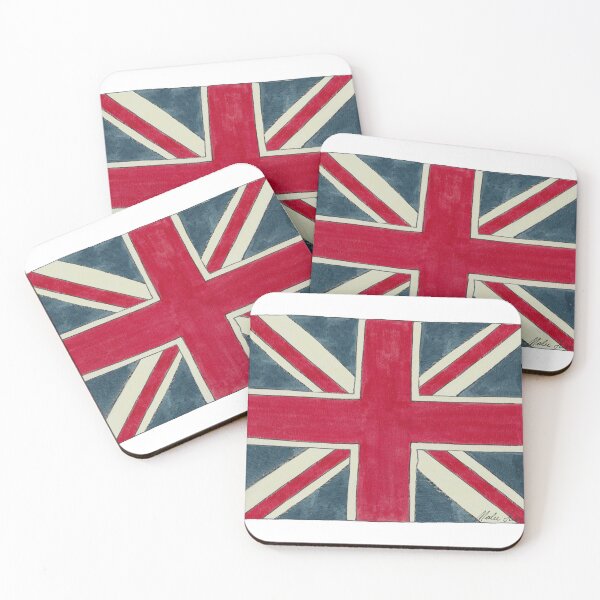 Item preview,  Union Jack - British Flag in Watercolor designed and sold by Malu-Iriarte.