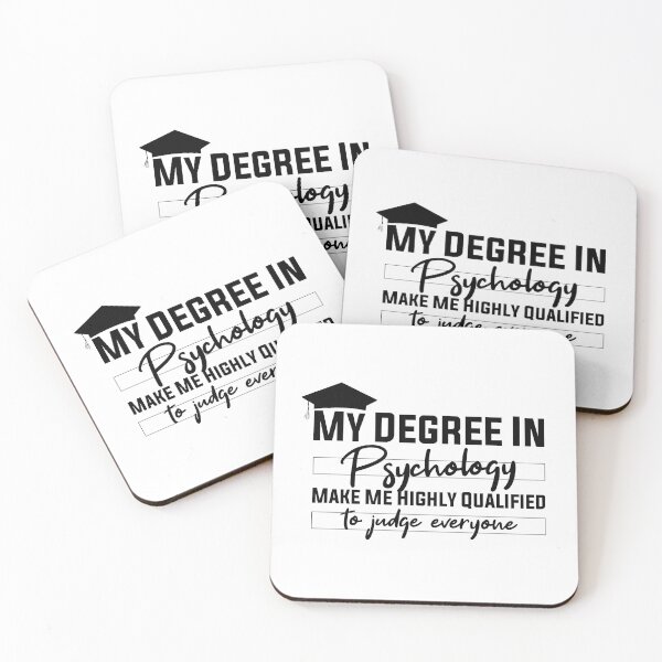 Item preview,  my degree in psychology make me highly qualified to judge everyon designed and sold by Mer Yem.