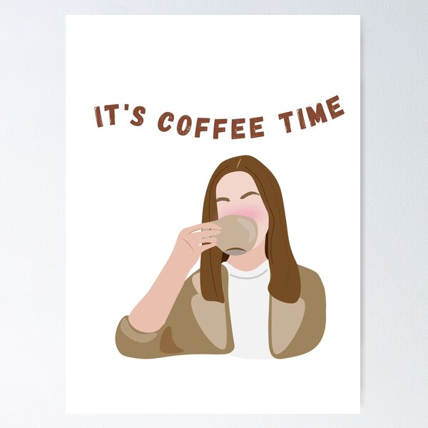 funny Women coffee meme ☕ Sticker for Sale by Mut-artist