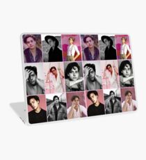 cole sprouse pink aesthetic collage Laptop Skin