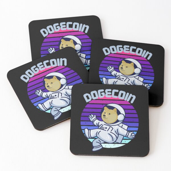 Item preview, Dogecoin Blue Space Sunset designed and sold by NFTDesignsBLV.