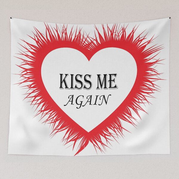 Item preview, Kiss Me Again designed and sold by PufnicaDesign.