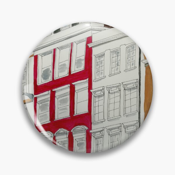 Item preview, Mayfair - London neighborhood buildings in watercolor designed and sold by Malu-Iriarte.
