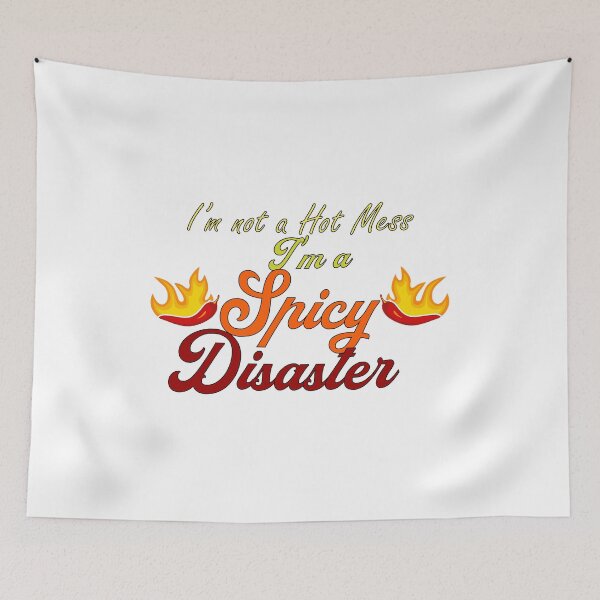 Item preview, i'm not a Hot Mess, i'm a Spicy Disaster designed and sold by Amazigh-i7orran.