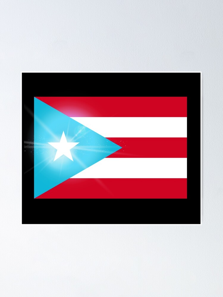 "Puerto Rican Flag" Poster for Sale by liamaris | Redbubble