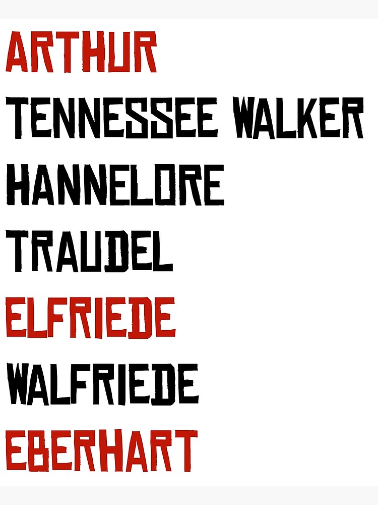 "RDR2 Arthur and horses" Poster for Sale by Lokiandhissword Redbubble