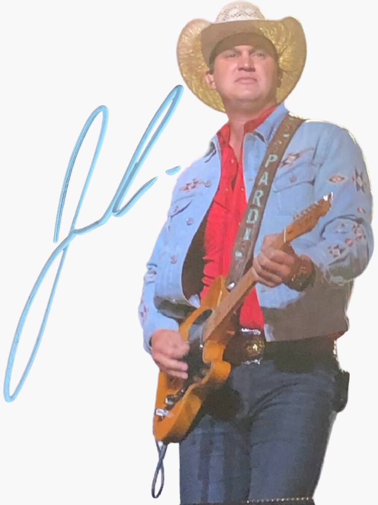 “Jon Pardi” Sticker for Sale by Abbiejo | Redbubble
