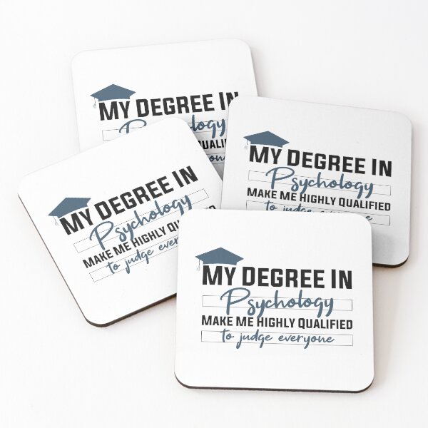 Item preview,  my degree in psychology make me highly qualified to judge everyon designed and sold by Mer Yem.