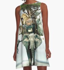 Africa A-Line Dress