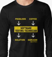 SOFTWARE TESTING TECHNICIAN Long Sleeve T-Shirt