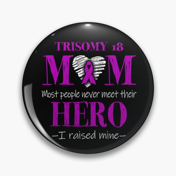 Item preview, Proud Trisomy 18 Mom HERO I Raised Mine designed and sold by Mnrshirley.