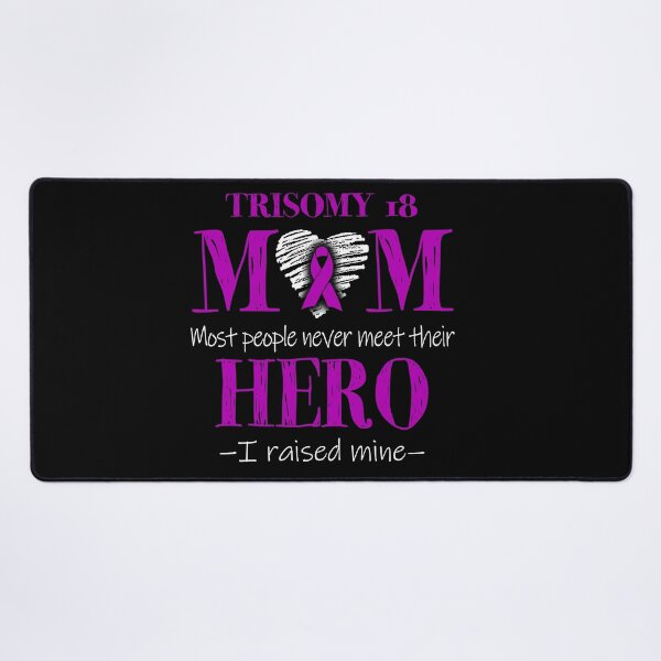 Item preview, Proud Trisomy 18 Mom HERO I Raised Mine designed and sold by Mnrshirley.