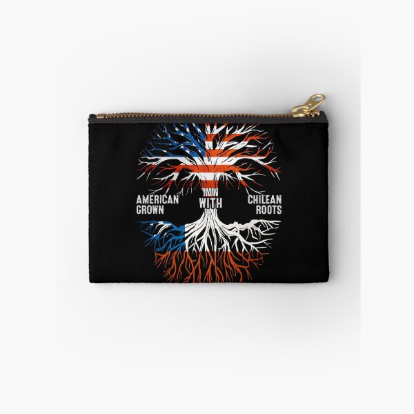 Item preview, American Grown With Chilean Roots Tree Chile Flag designed and sold by MoHaCo.
