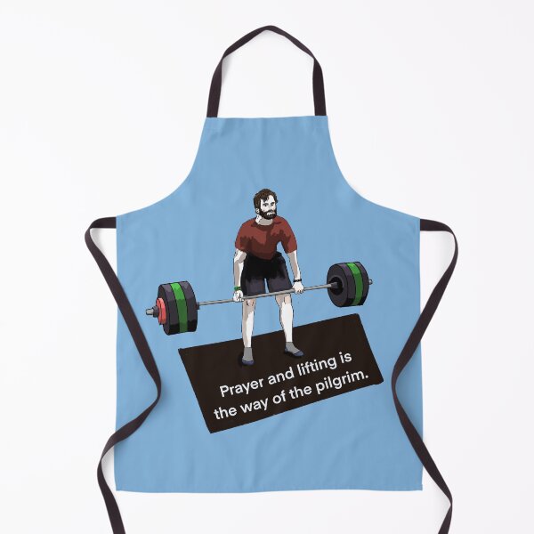 Item preview, Prayer and lifting is the way of the pilgrim designed and sold by HappyRandomArt.
