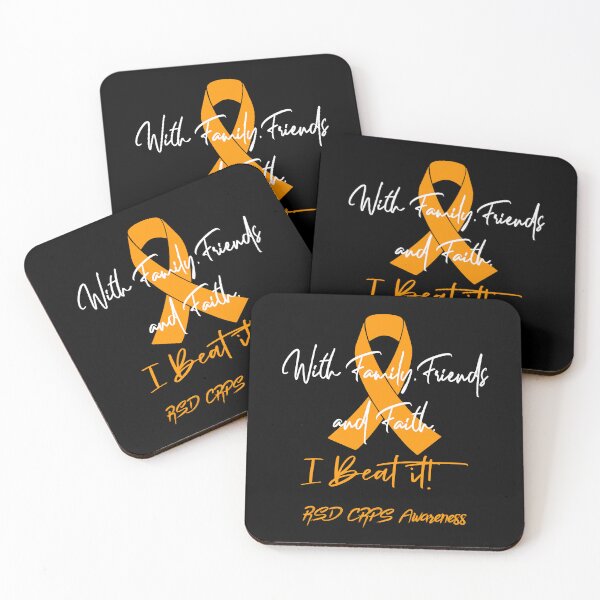 Item preview, RSD CRPS Warrior - With Family, Friends, and Faith - I BEAT IT! designed and sold by Robbsyn.