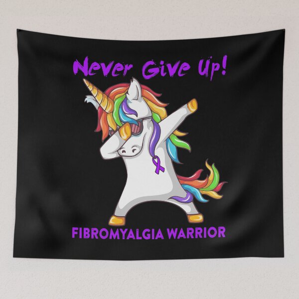 Item preview, Fibromyalgia Warrior - Never Give Up! - Support Fibromyalgia Warrior Gifts designed and sold by whlrcheryl.