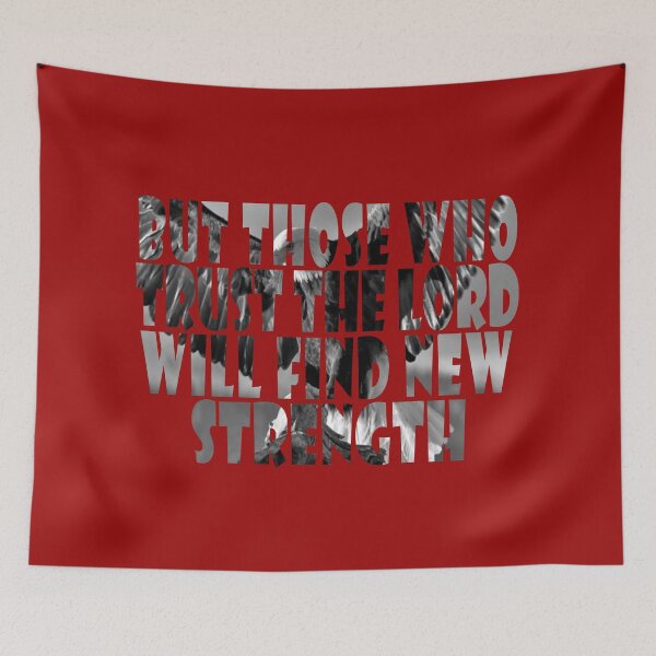 Item preview, Isaiah 40:31 Aquellos que confían en el senor encontraran nueva fuerzas designed and sold by Roland1980.