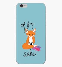 Vinilo o funda para iPhone Oh por el sake de Fox