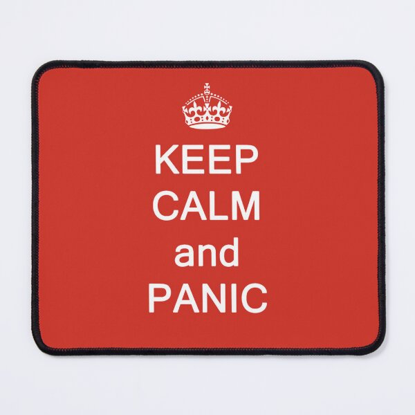 Item preview, Keep Calm & Panic designed and sold by tees-n-treats.