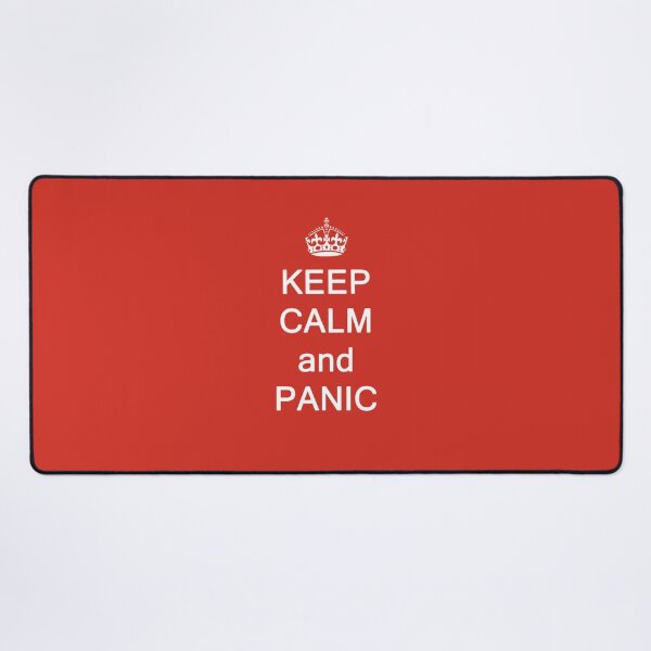 Item preview, Keep Calm & Panic designed and sold by tees-n-treats.