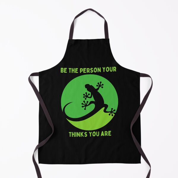 Item preview, Be The Person Your Lizard Thinks You Are Cute Funny Positive Quote designed and sold by two7designs.