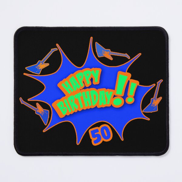 Item preview, 50th birthday guitarist designed and sold by Astralia.