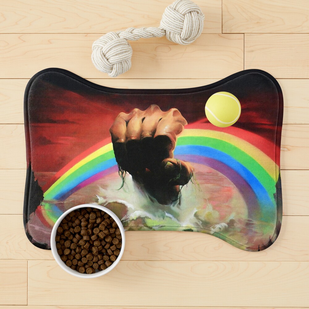 Item preview, Dog Mat designed and sold by Pop-Pop-P-Pow.